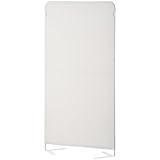 オフィスコム 法人様向け 衝立 オフィス パーテーション ライトスクリーン2 幅900×奥行380×高さ1800mm ライトグレー HS-SCREEN1809-2-LGY