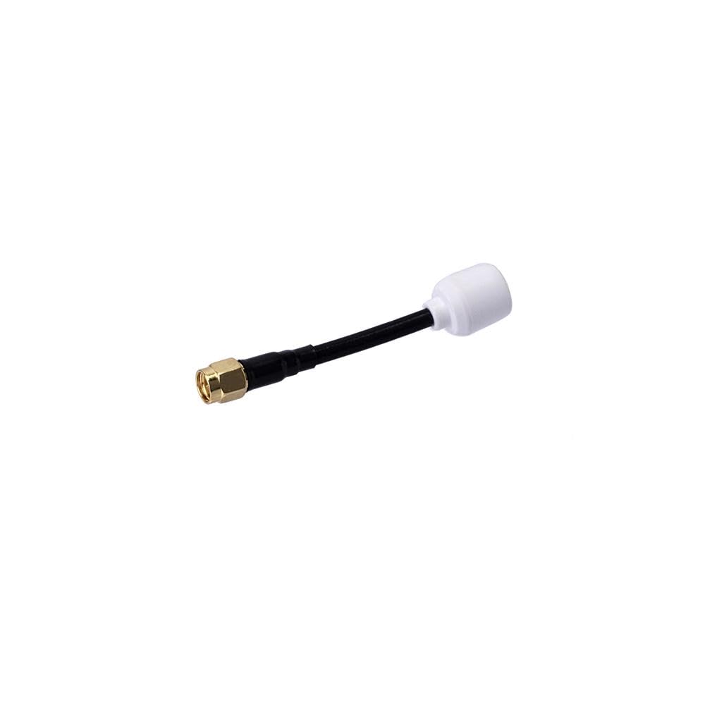 TYXTTGY Drone 5.8G 2.5DBi FPV Antenna - RHCP LHCP for RC FPV Racing Freestyle Micro Long Range LR4 Drones(SMA RHCP White)