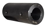 1' Solid Shaft Coupler w/Keyway and Set Screws 4' Long by SpinCo