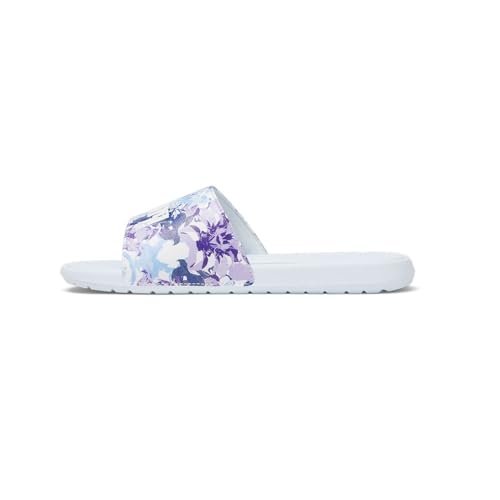 PUMA Kids Girls Cool Cat 2.0 First Frost Slide Casual Sandals Casual - Blue, Purple, White3