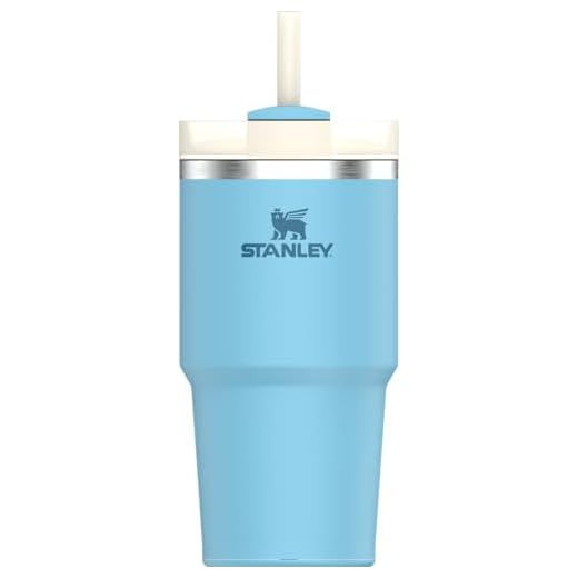 Stanley - Copo Quencher H2.0 FlowState 591ml - Copo de aço inoxidável com tampa, isolamento a vácuo, para água, chá gelado, café, smoothies e muito mais, Pool
