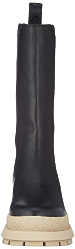 Buffalo Sveja, Stivali alla Moda Donna, Nero, 40