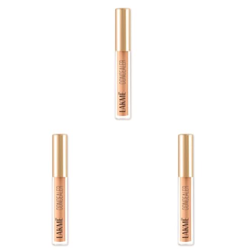Image of Lakme Powerplay Priming Concealer Built in Primer, Hydrating, Conceals Dark Circles 20 Nude, 5.4ml (Fashionista Collection) (Pack of 3)
