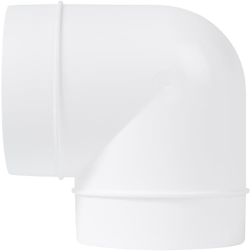 Vent Systems 10 cm łokcie 90 stopni złącze rury kanału elastyczny wąż wentylacyjny z tworzywa sztucznego ABS 100 mm
