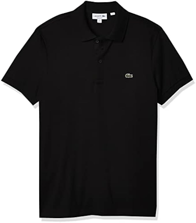 Lacoste Mens Short Sleeve Pima Jersey Interlock Regular Fit Polo