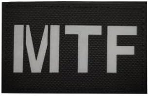 MTF SCP Foundation Special Containment Procedures IR Patch Armband Badge Military Decorative Sewing Applique Embellishment Tactical Patches