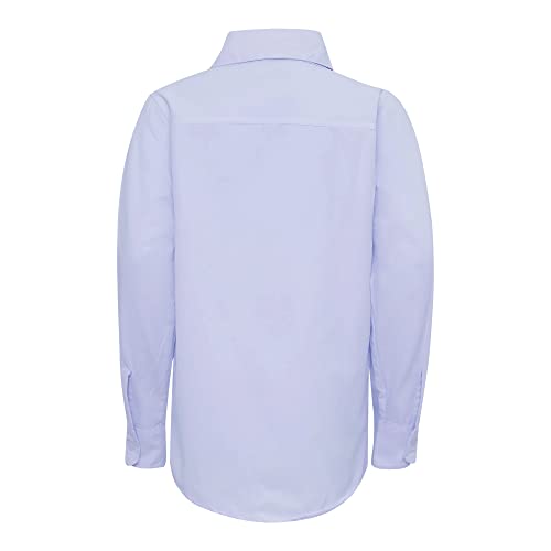 Conjunto Infantil Masculino Camisa Azul Claro + Calça Bege (6)