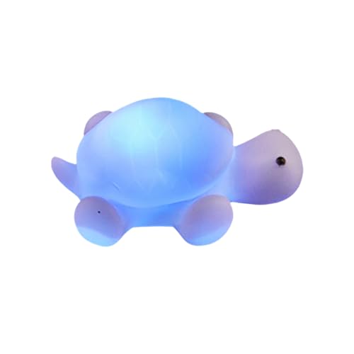 Luz Nocturna LED Para Bebé - Lámpara Para Niños Que Cambia De 7 Colores, Luz De Noche Inalámbrica Portátil, Lámpara Linda Para Guardería De Animales, Nocturna De Silicona Suave | Lámparaa Recargabl