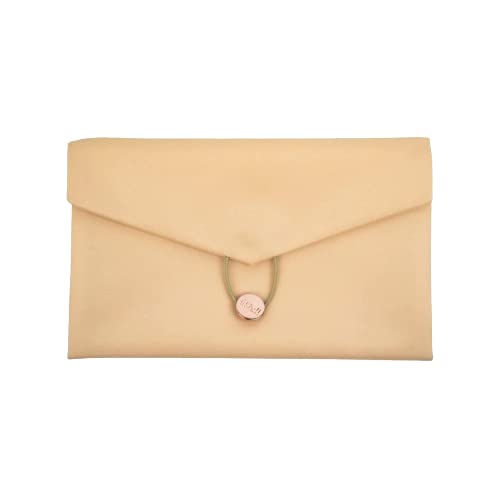 lilibell Daily Daisy - Wickeltasche Wickelclutch Windeltasche für Unterwegs in der eigenen Handtasche (Beige) Cover