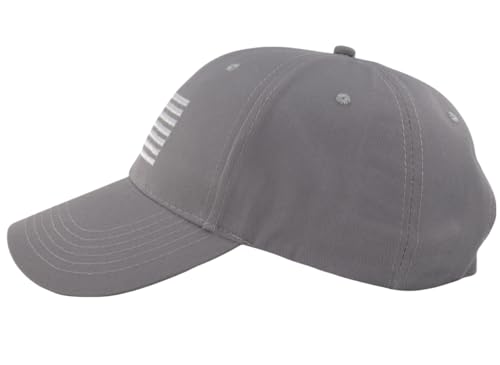 Image of American Flag Baseball Hat - XL, XXL, 3XL Plus /Regular Size Men's Cotton Structured Patriotic Ball Cap