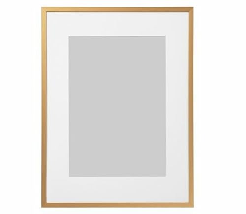 LOMVIKEN ロムヴィーケン フレーム - ゴールドカラー 30x40 cm 504.194.15