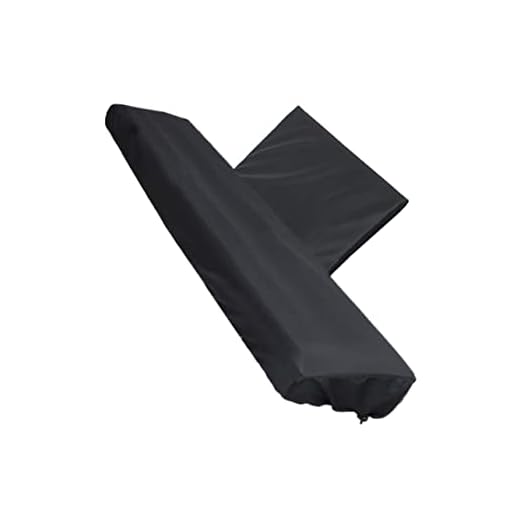 WHAMVOX Capa de piano contra poeira capa de piano elástica protetor de teclado de piano digital pianos teclado elétrico teclado eletrônico protetor de piano capa de piano elétrico