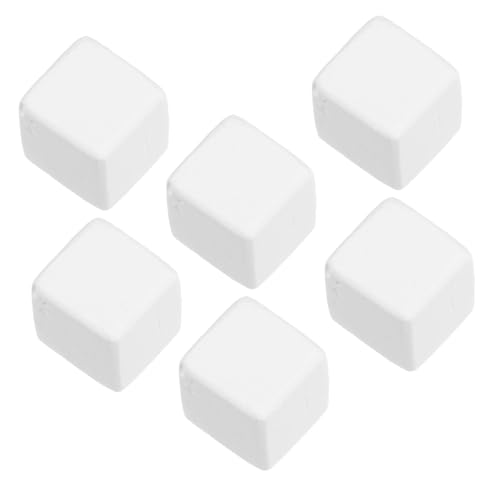 UPKOCH 6個 ミネラルブロック ヤドカリの塩水 亀の甲骨 やどかりヒーター ヤドカリの殻が大きい ヤドカリの餌 爬虫類の生きた餌 爬虫類タンク用基板 亀の餌 特大爬虫類の皮 白い