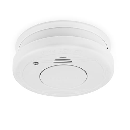 Smartwares Rauchmelder - Optischer Sensor - T&Uuml;V gepr&uuml;ft - Auswechselbare Batterie 5 Jahre - Testtaste - 85 dB - FSM-11510
