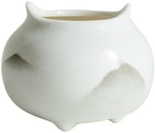 Incense Holder Modern Double-Ear Small Incense Burner Indoor Line Incense Burner Ornaments Creative Handmade Incense Burner Incense Cone Holder