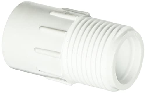 2 Pack - Orbit 1/2 Inch Slip x 3/4 Inch MHT PVC Hose-to-Pipe Adapter