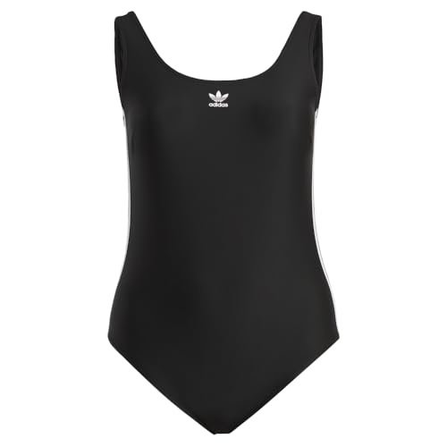 adidas Womens Adicol 3S One Piece Swimsuit Casual Swimwear Casual - Black