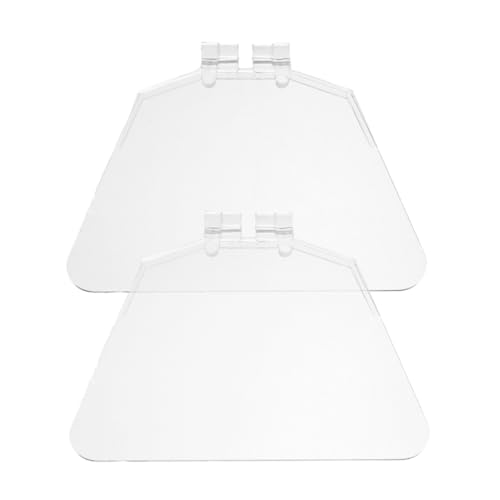 WOONEKY Bench Eye Protector Pcs Plastic Guard for Desktop Mill Bench Grinder Sheilds