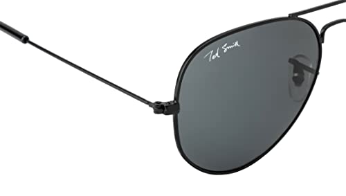 Image of Ted Smith Full Rim Pilot Sunglasses For Men Women |Medium To Large Face| (Size in mm- 64-18-140)
