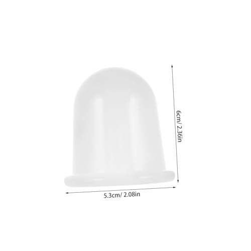 Set de 4 ventosas de silicona para masaje manual con succión al vacío ajustable para terapia de ventosas, liberación miofascial y reducción de celulitis miniatura 2