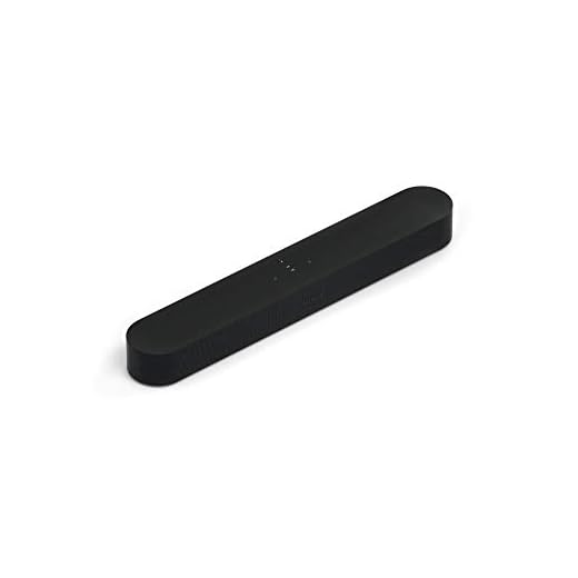Sonos Beam - Barra de Sonido Inteligente, Color Negro