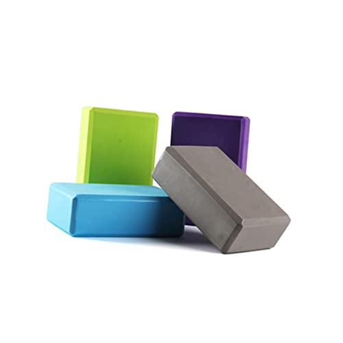 Gogogmee 2 PCS Yoga Block High Density Rectangular Yoga Pillow Cushion for Enhanced Stability Home Practice