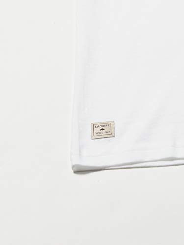 Camisa Polo Lacoste Infantil Masculina em Jérsei de Algodão, Branco, 12