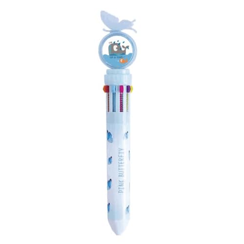 Stylo à bille rétractable multicolore pour ne plus perdre ses stylos