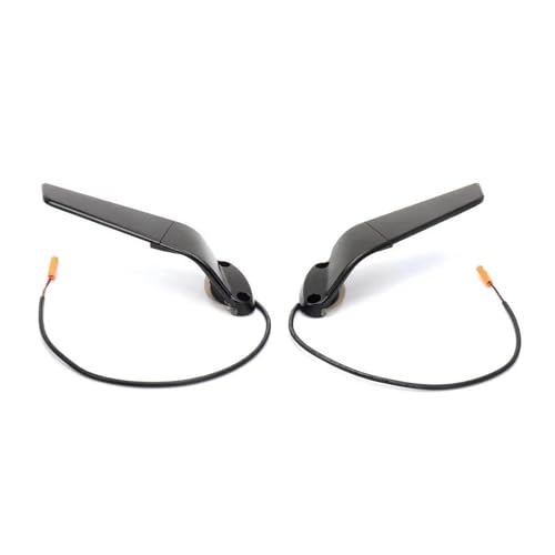 Espejos retrovisores ZX10R regulables con luces LED para motocicletas