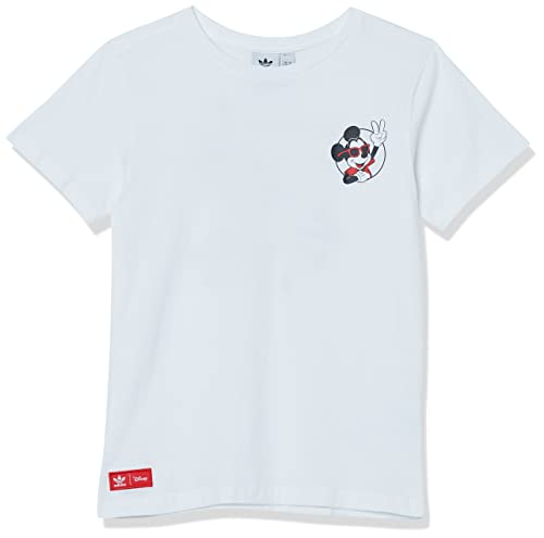 adidas Originals Kids' Disney Tee, Core White, X-Large