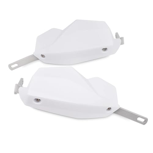 Protège-mains moto blanc anti-choc pour préserver vos mains sur EXC YZF