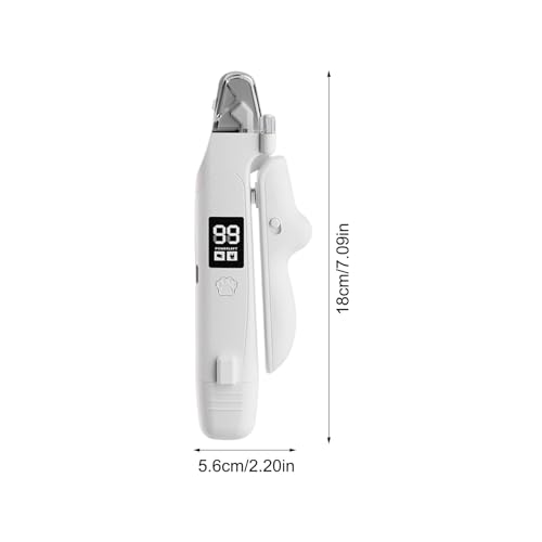 Coupe-ongles électrique rechargeable pour couper les griffes des animaux sans stress - 7