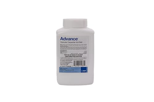 BASF Advance Carpenter Ant Bait Granules, Ready to Use Indoor or Outdoor, Attracts and Controls Ants, 8 oz