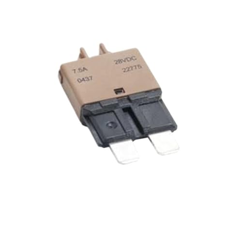 Fusible de grue 7.5A 28V pour circuit électrique d'engin de chantier