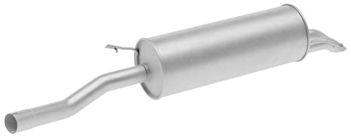 Silenciador posterior HELLA 8LD para cambiar el tubo de escape desgastado con kit Easy2Fit