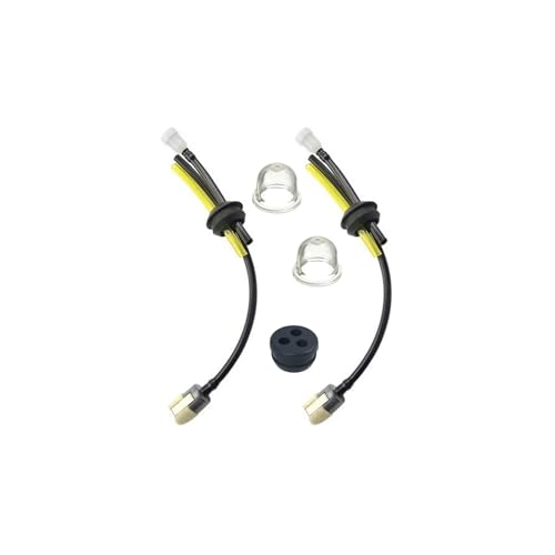 90097 90069 Repower Fuel Line Kit for Echo SRM225 GT225 PAS225 PE200 WeedEater Trimmer PB250 ES250 HC150 PPF210 Blower Mantis Tiller Carburetor Fuel System,with Fuel Line,Filter,Primer Bulb,Vent(2pc)
