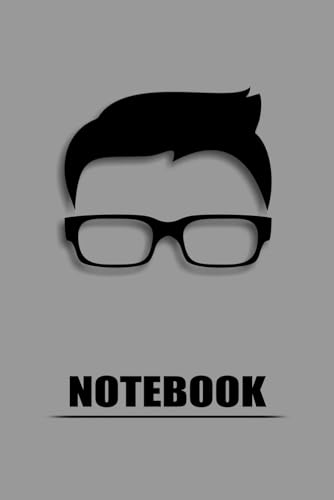 Notebook – Hair & Glasses Edition: A Modern Minimalist Lined Journal for Daily Notes and Creative Ideas