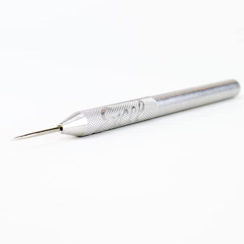 Excel Blades Scratch Awl Tool, .060 Inch Steel Tip Hobby Punch Tool For Flooding, Vinyl Air Release Tool For Vinyl Crafts, Car Wrapping, Weeding, Scribe, Layout Work And Piercing Wood #TOP2