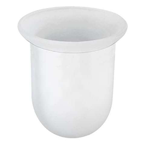 WENKO WC-Bürstenbehälter Glas - Ersatz WC-Bürstenhalter Cover