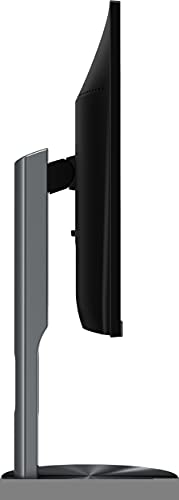 U2790PQU Monitor da 27" IPS, Frameless, UHD 3840x2160, 5 msec, 1 VGA, 2 X HDMI, 1 DP, 2 Porte USB, Speaker, Base Regolabile in Altezza, Grigio - Monitor - Immagine 5