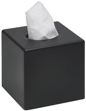 JVD Tissue Dispenser Square Box Matt Black