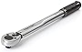 TEKTON 3/8 Inch Drive Micrometer Torque Wrench (10-80 ft.-lb.) 24330