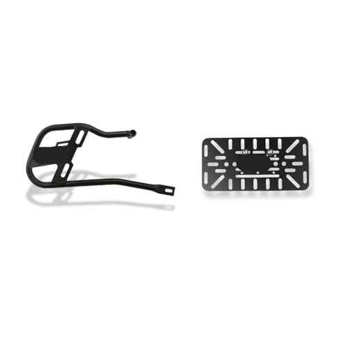 Support de sacoche moto Hunter 350 résout le manque de rangement pour coffre et selle