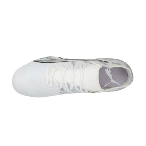 PUMA Womens Ultra Match Brilliance Firm GroundArtificial Ground Soccer Cleats Cleated, Firm Ground - White4