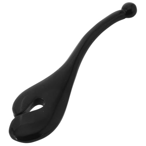 BESTYASH Natural Mini Eye Massage Stick Portable Facial Massager for Eye Fatigue Relief Massager Tool for Face and Neck Care Safe Natural Horn Design