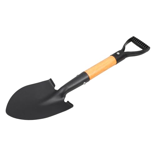 Milisten Pala de Flores Tenedor de excavación para jardinería Suministros de jardín Pala Ligera Herramientas de paisajismo Herramienta de jardinería Suministros de jardinería Acero Negro