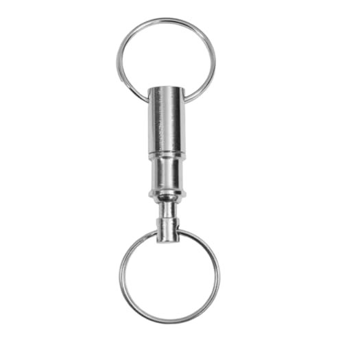【Wide Application】Quick Detach Keychain can hold your keys, mini cards, trinkets, etc., and can be easily hung on belts, backpacks, bags or other items you like.