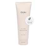 OUAI Curl Cream - Curl Defining Cream for Hydrated, Shiny Curls - Babassu and Coconut Oil, Linseed and Chia Seed Oil - Paraben, Phthalate, Sulfate and Silicone Free Curly Hair Products (8 Oz)