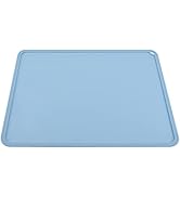 BCZAMD DLP SLA LCD Resin 3D Printer Silicone Slap Mat 408 x 306 mm/16.06 x 12.04 inches Clean Up or Resin.