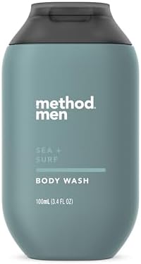 Method Sea Plus Surf Mens Body Wash, 3.4 Ounce